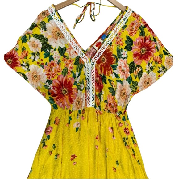 NWOT Farm Rio Samara Floral Maxi Dress Size XS - Picture 6 of 11